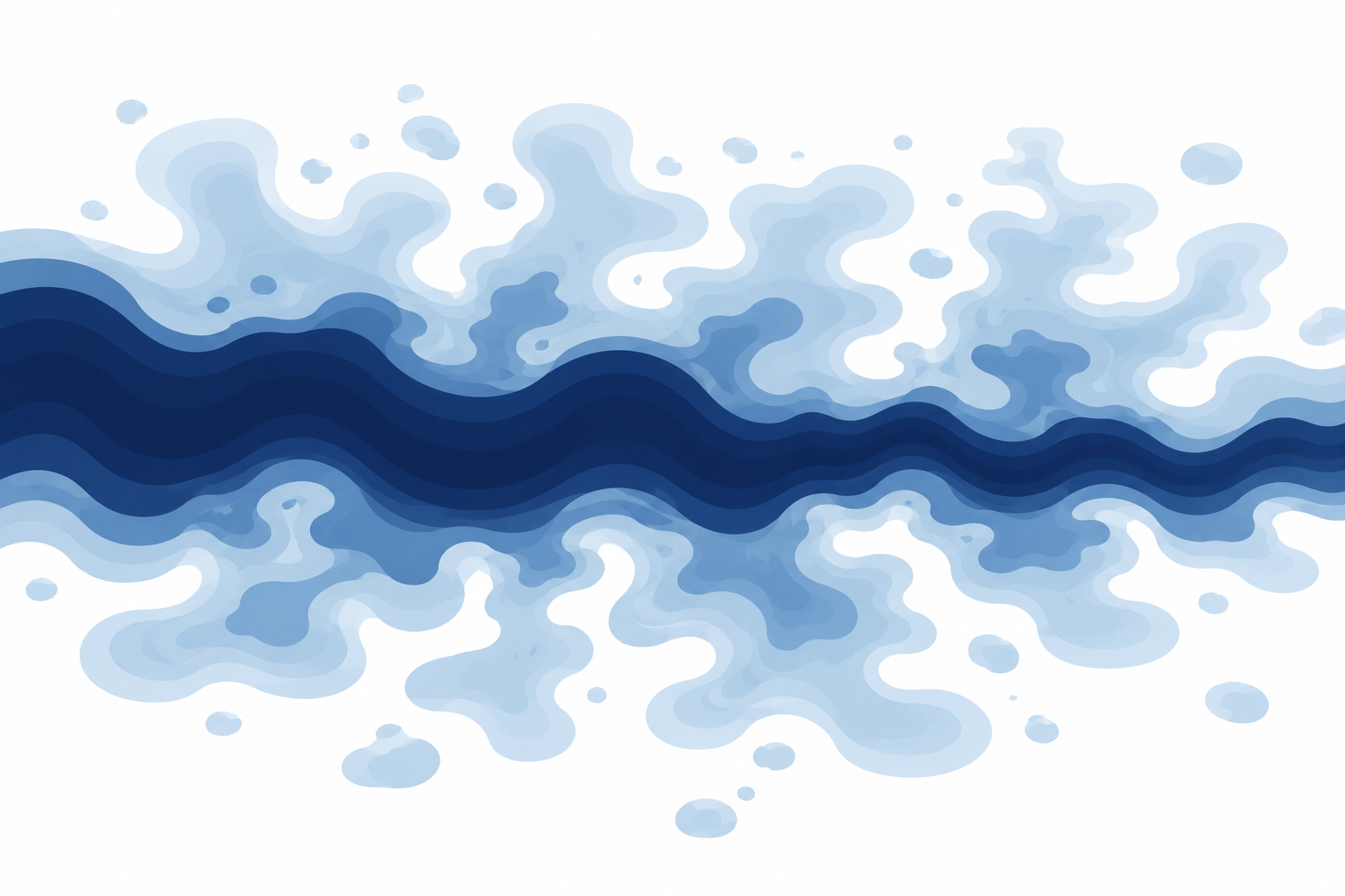 A flood — too much volume for the architecture to hold